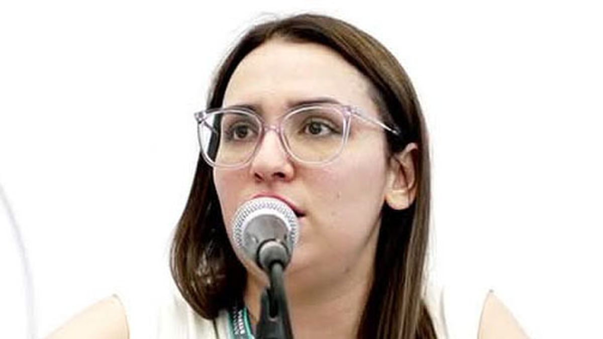 Paola Barrritta, secretaria general del gremio de los controladores aéreos. Paola Barrritta, secretaria general del gremio de los controladores aéreos.