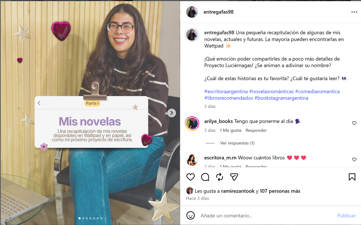Florencia cosecha más de 19 mil seguidores en Instagram. Florencia cosecha más de 19 mil seguidores en Instagram. 