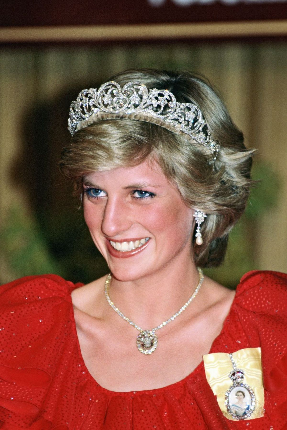 Lady Di y la tiara Spencer. Lady Di y la tiara Spencer.