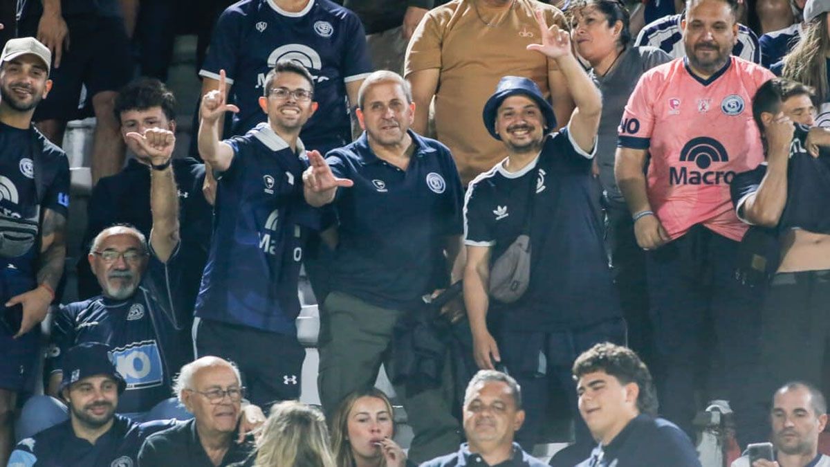Los hinchas azules viven un momento histórico.