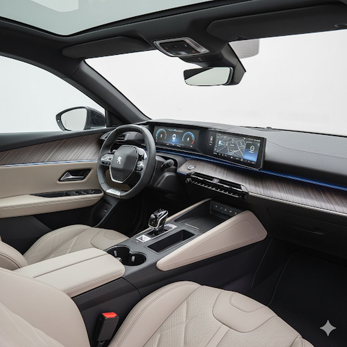 El nuevo Peugeot 404 por dentro. El nuevo Peugeot 404 por dentro.