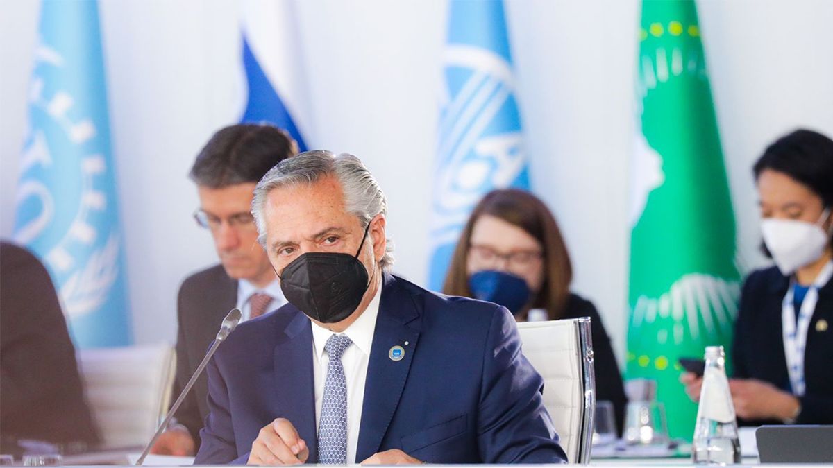 Alberto Fernández en la Cumbre deL G20.