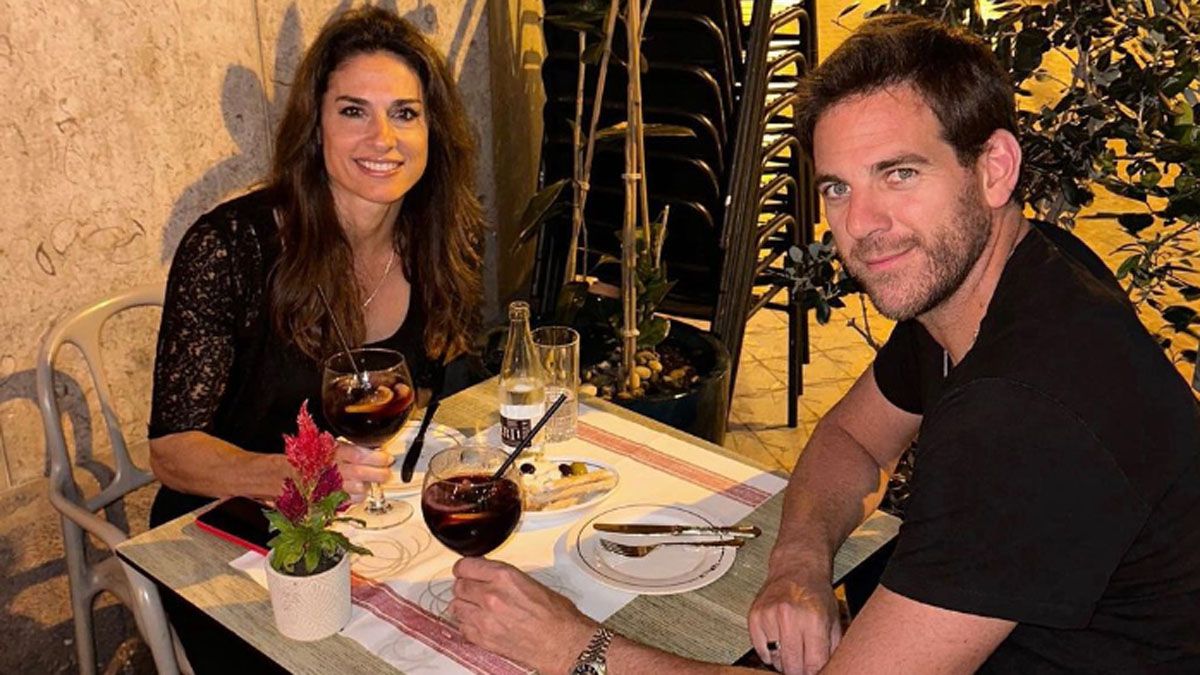 Del Potro y Gabriela Sabatini, dos ex campeones del US Open, compartieron una cena Del Potro y Gabriela Sabatini, dos ex campeones del US Open, compartieron una cena 