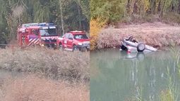 La localidad de Cinco Saltos, Río Negro, se vio consternada por la muerte de un hombre que cayó con su auto a un arroyo.