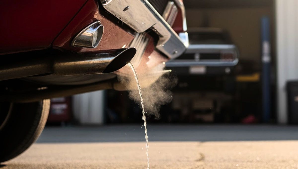 Qué significa que el caño de escape del auto chorree agua y cómo solucionarlo