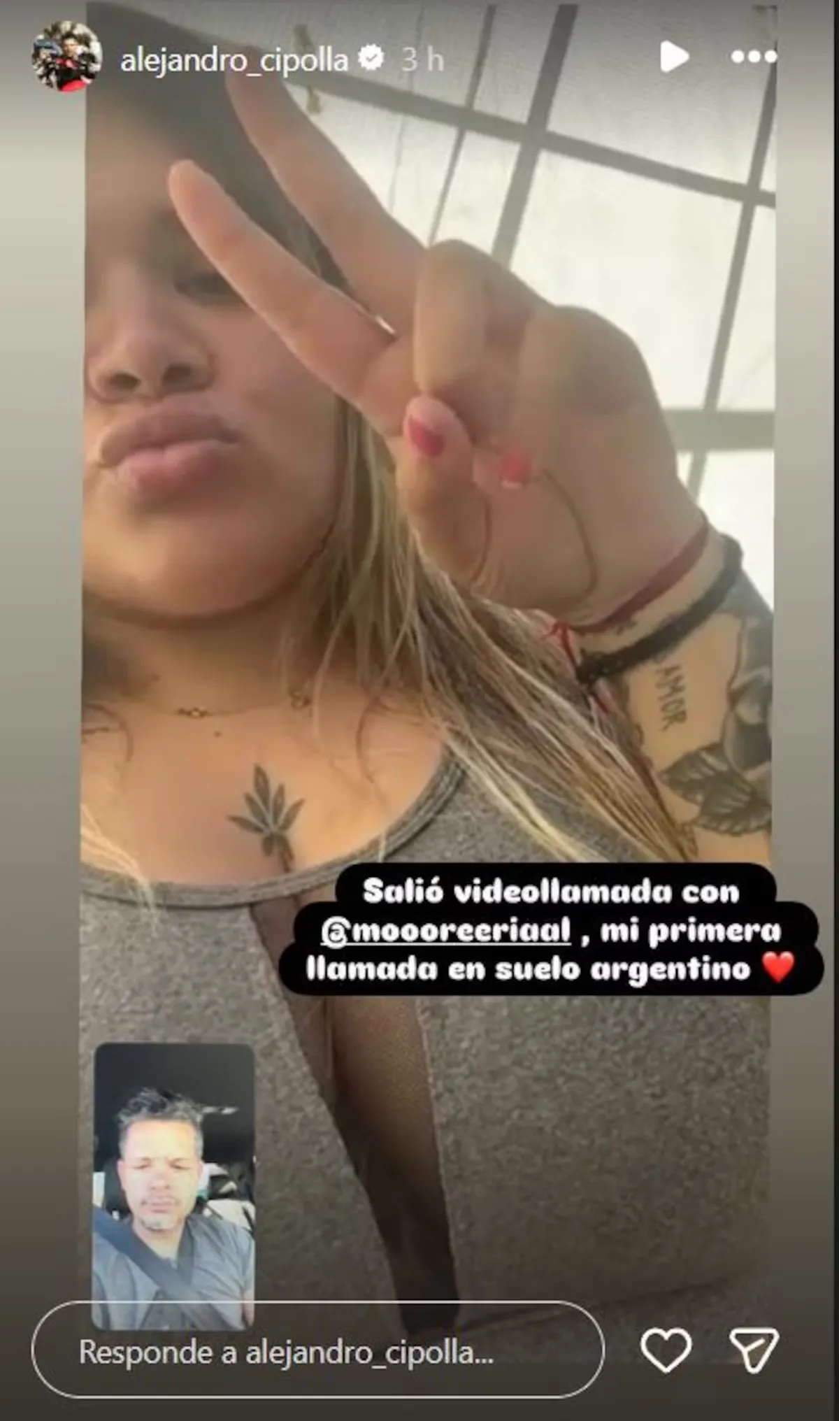 La foto de Morena Rial en la cárcel que estalló las redes. La foto de Morena Rial en la cárcel que estalló las redes.