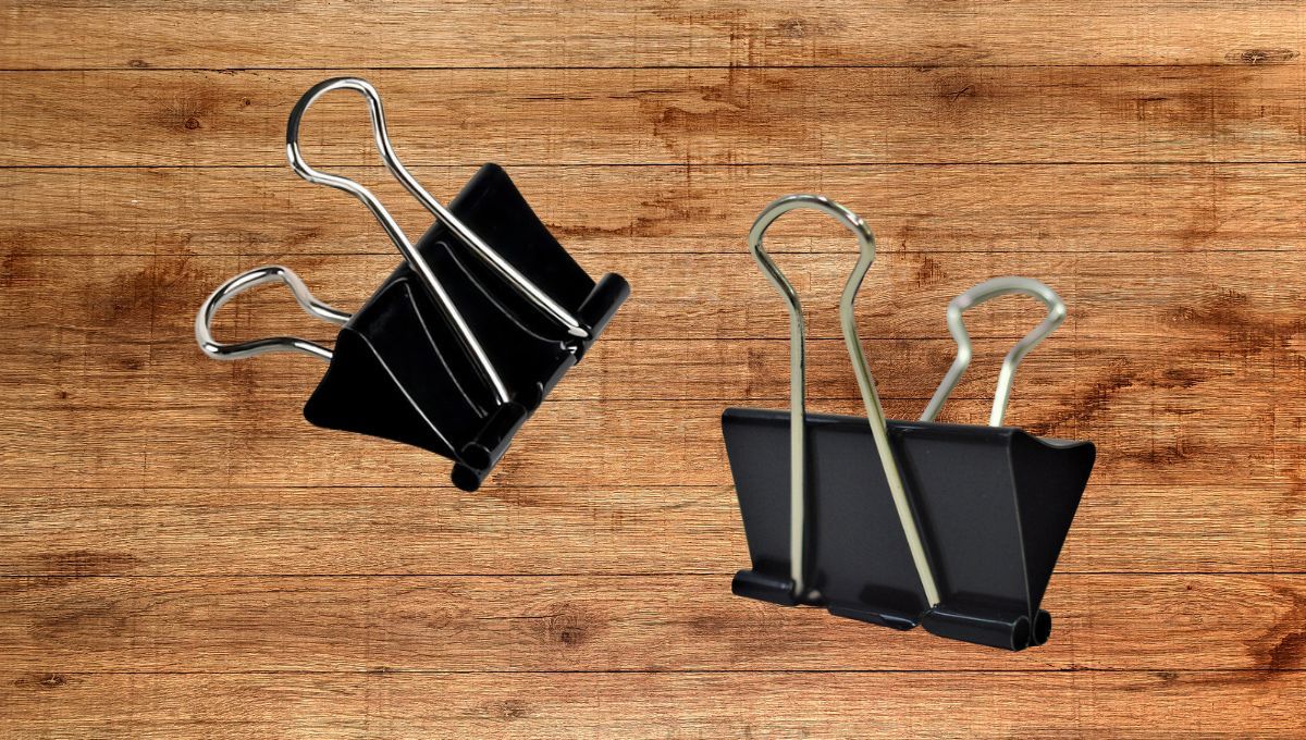 Los Binder clips sirven para sujetar objetos pesados. Los Binder clips sirven para sujetar objetos pesados. 