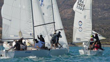 En el Dique Potrerillos se realiza la Regata Selectiva para el Mundial J24