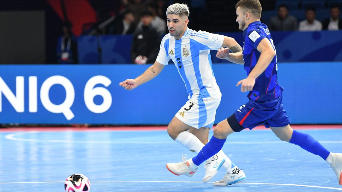 La Selección argentina venció a Croacia y pasó a los cuartos de final del Mundial de futsal.