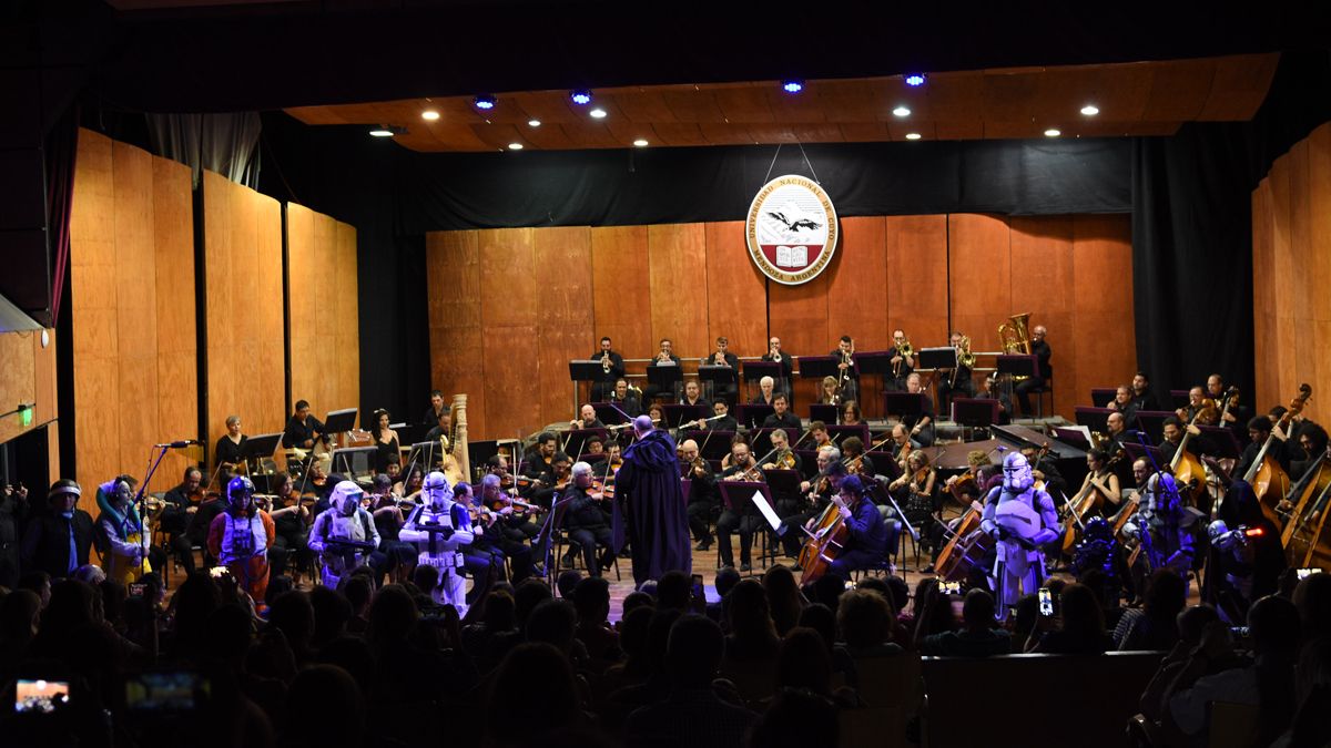 Orquesta sinfónica de la UNCuyo.