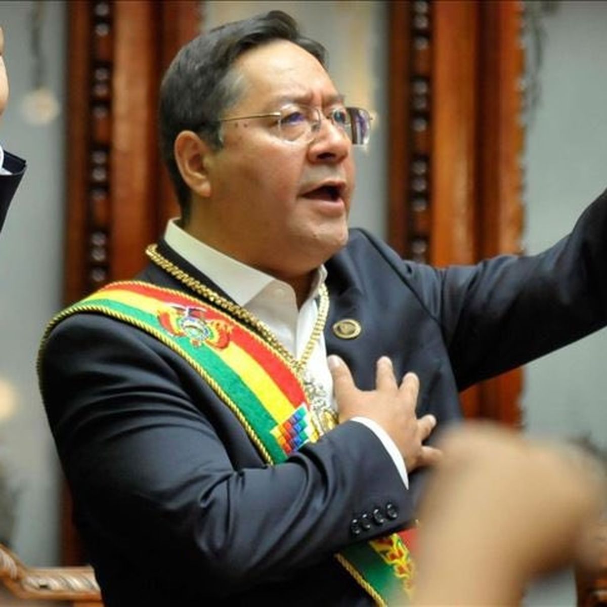 Luis Arce, presidente de Bolivia. Luis Arce, presidente de Bolivia.