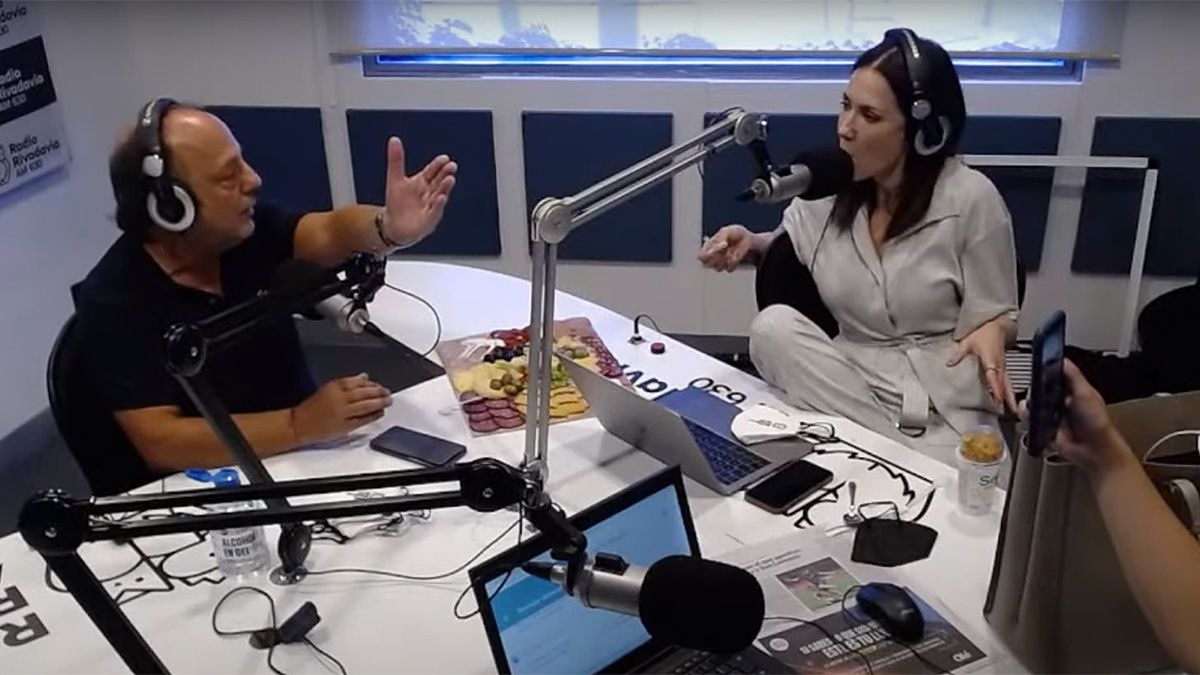 Baby Etchecopar se peleó al aire con Cristina Pérez y se fue del pase que ambos realizaban en Radio Rivadavia.