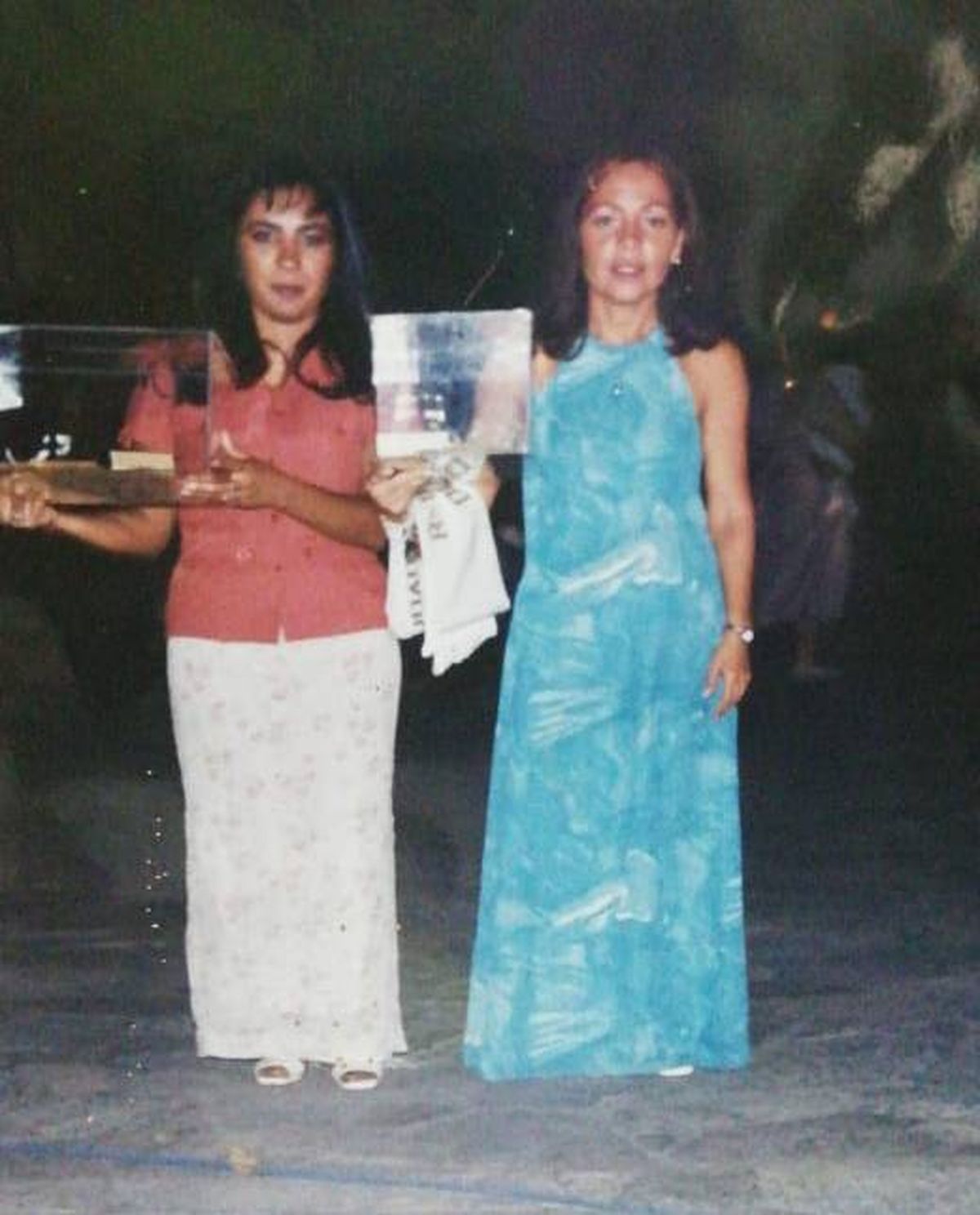 Ale Gamboa en su primera Vendimia, junto a Laura Salvo. Ale Gamboa en su primera Vendimia, junto a Laura Salvo.