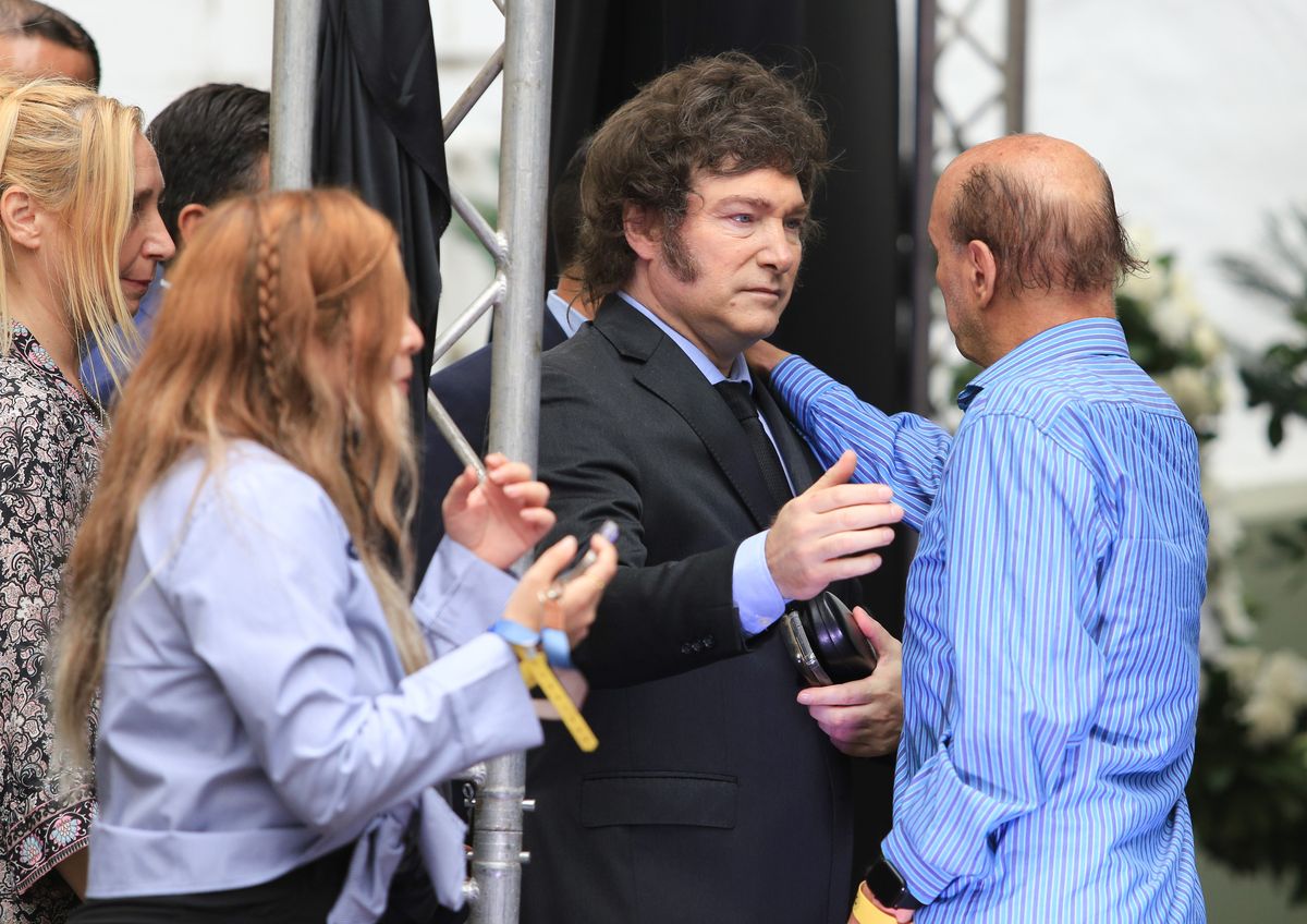 Javier Milei aseguró que hay una ola de violencia contra él.