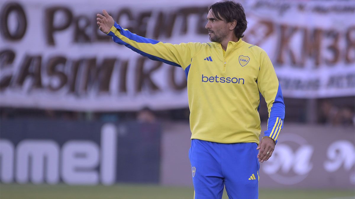 Diego Martínez no tuvo un buen debut como DT de Boca. Diego Martínez no tuvo un buen debut como DT de Boca.