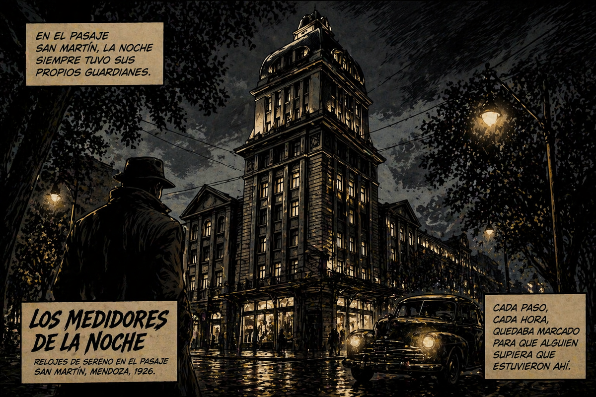El Pasaje San Martín todavía esconde muchas historias en el corazón de Mendoza. El Pasaje San Martín todavía esconde muchas historias en el corazón de Mendoza.