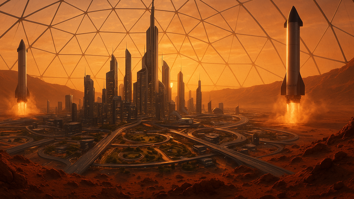 A Marte y más allá: El ambicioso plan de Elon Musk para colonizar el ...