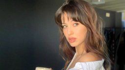 Flor Vigna se puso un mini short de jean