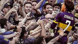 Boca y un festejo con tintes épicos. Boca y un festejo con tintes épicos.