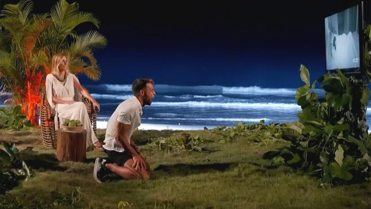 Montoya cuando vio que su pareja le era infiel. El video del momento se volvió viral. 