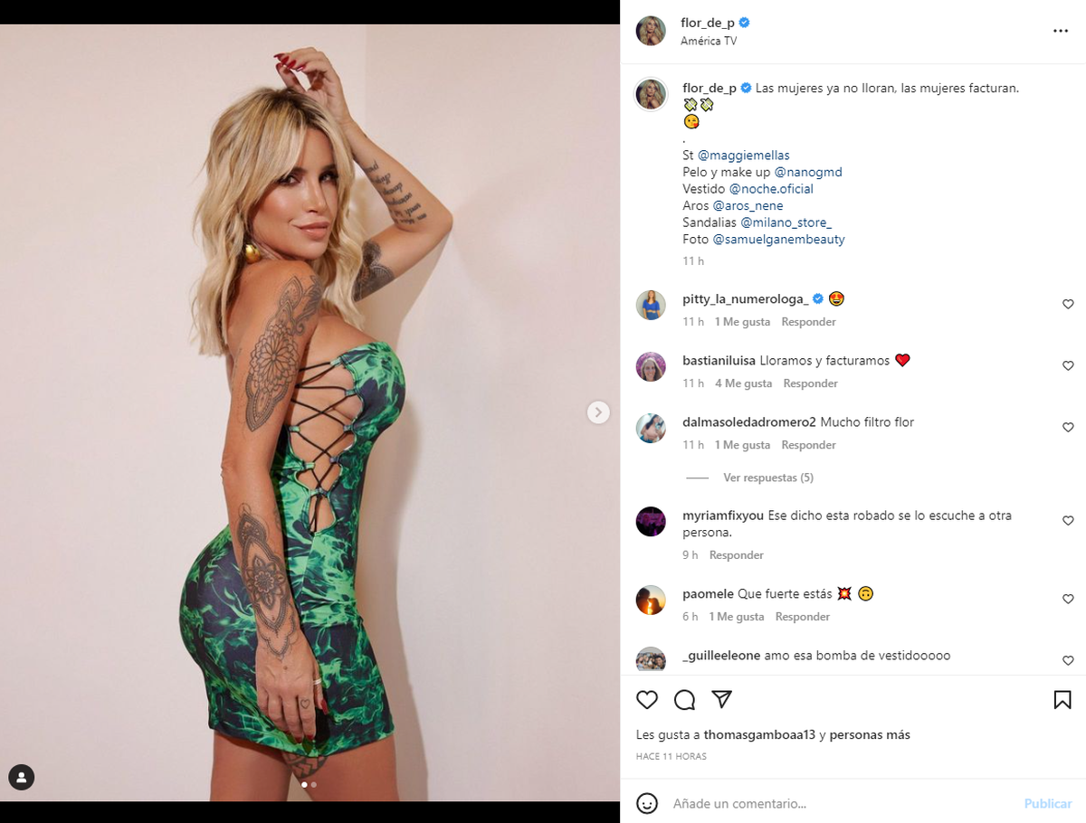 La actriz se subió a la fiebre mundialista por la Sessions #53 de Bizarrap y Shakira.