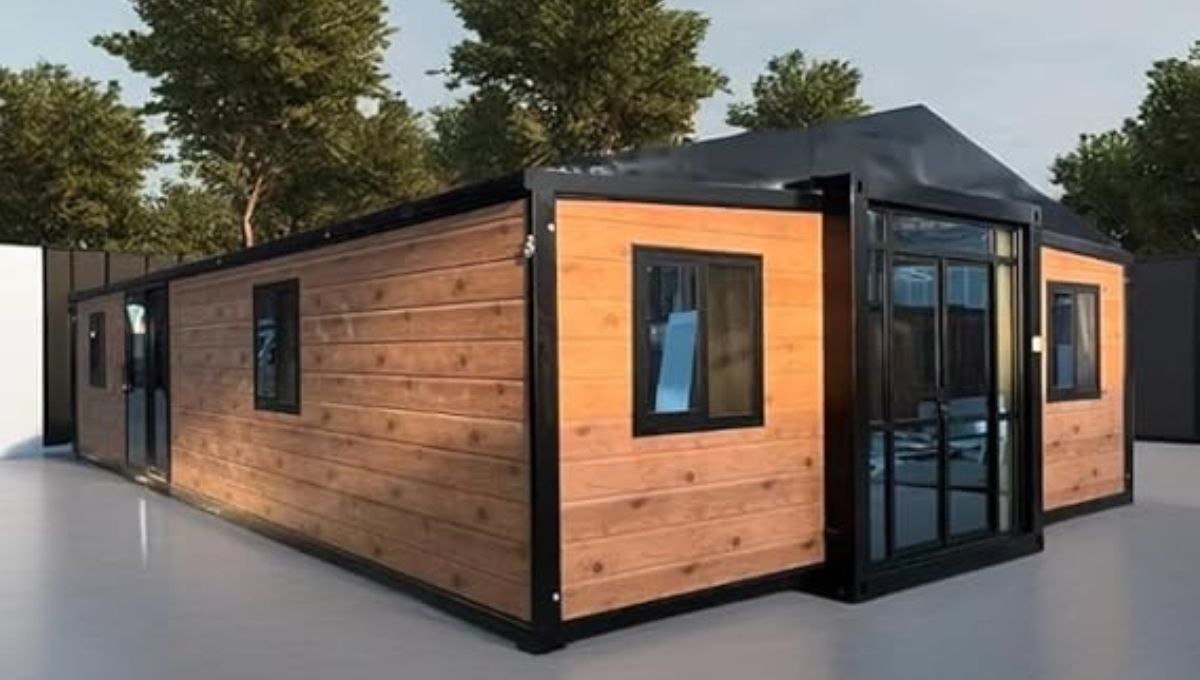 La casa prefabricada que llega a la Argentina por menos de 9.000 dólares: cuenta con tres dormitorios