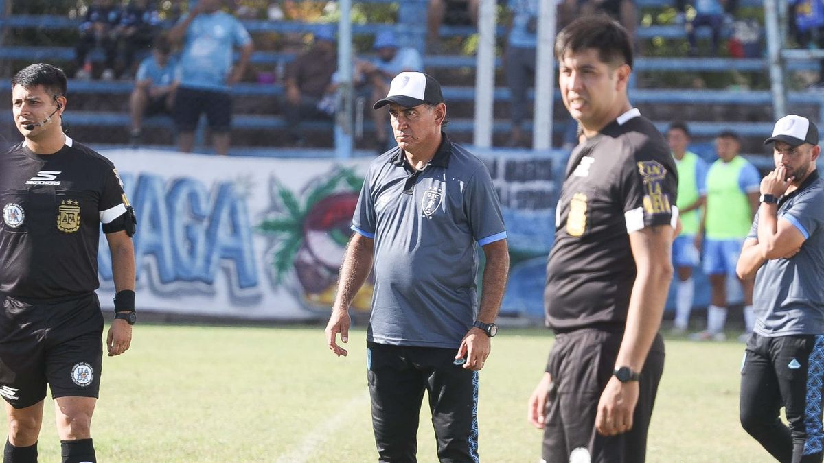 Darío Alaniz,, DT de Gutiérrez Sport Club disfrutó del gran partido que jugaron.