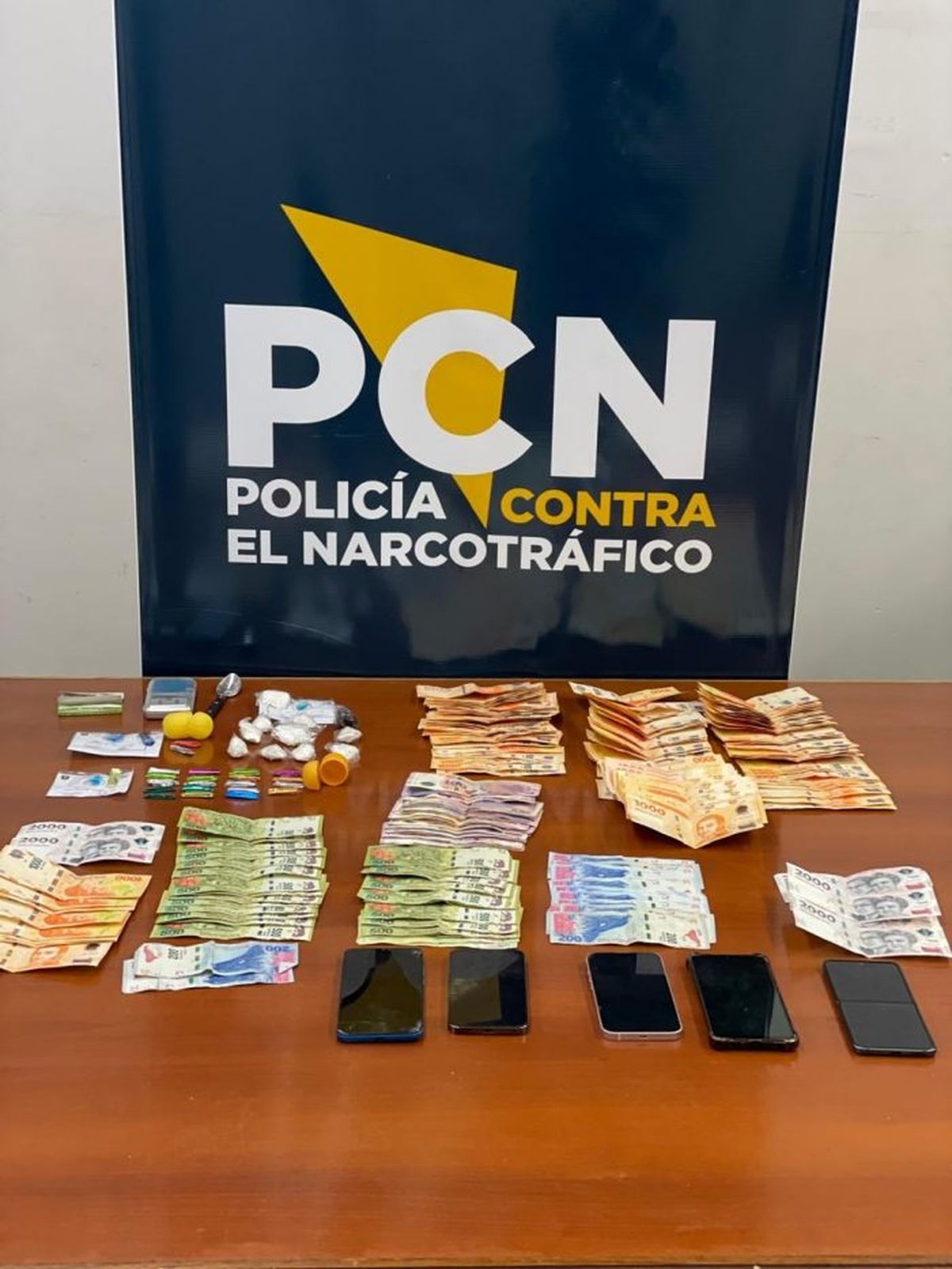 Secuestro de droga en Las Heras.