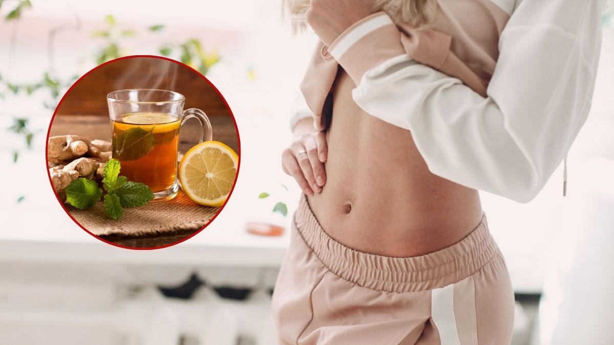 Infusión antiinflamatoria para reducir el volumen del abdomen.