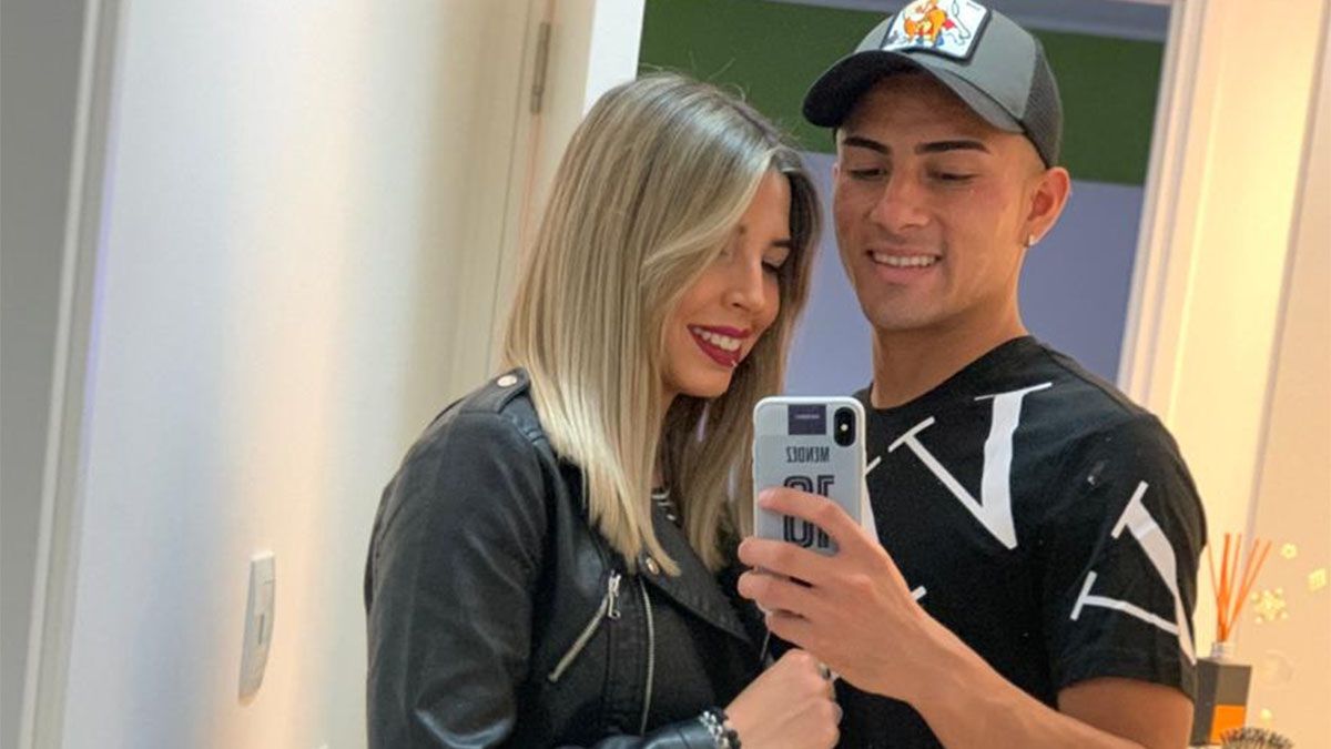 Ignacio y Daiana forman una linda pareja.
