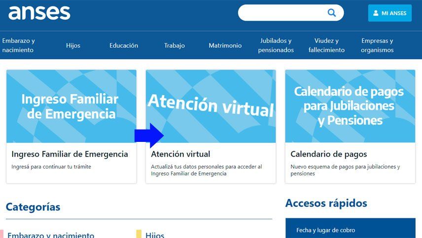 ANSES| IFE| Atención virtual: qué pasa con los que aún no cobraron o no pudieron cobrar el bono de 10000