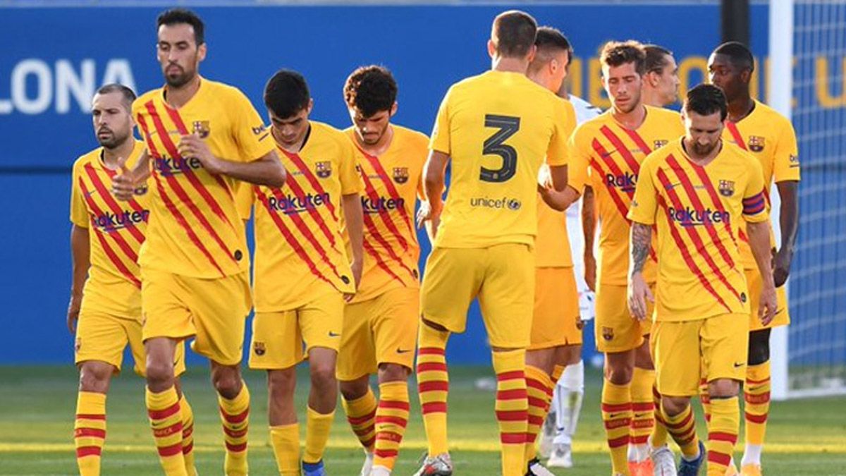 Lionel Messi dijo presente en el amistoso del Barcelona