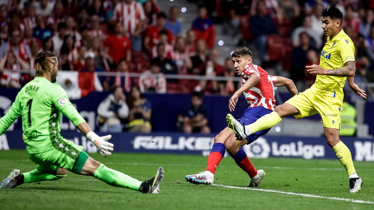 Nahuel Molina hizo otro gol en el Atlético de Madrid