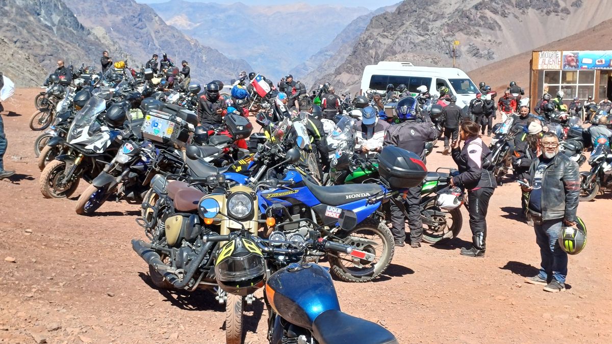 Un nutrido grupo de motoqueros de Argentina y de países limítrofes llegará este domingo al Cristo Redentor.