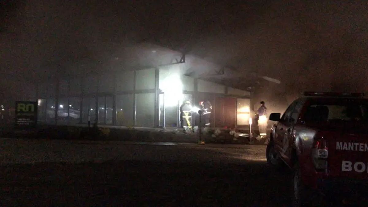 Incendio en El Bolsón.