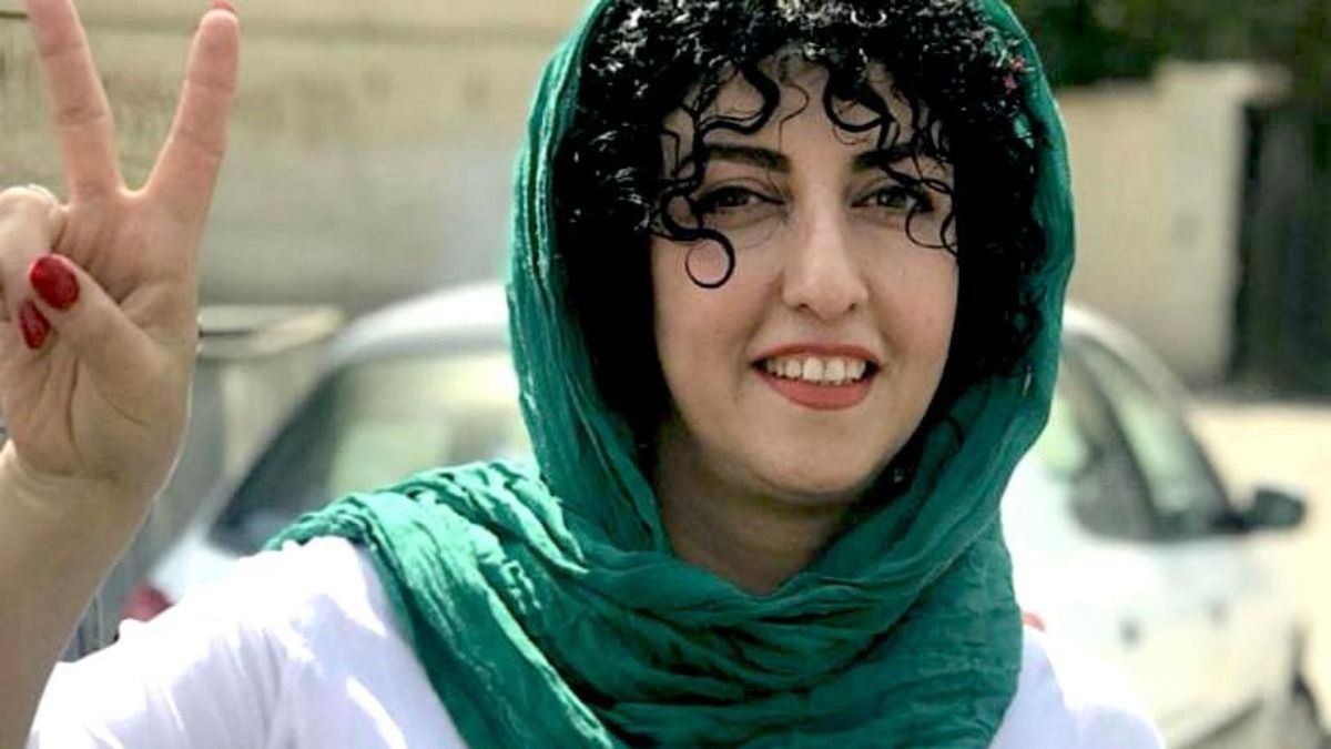 La activista iraní Narges Mohammadi