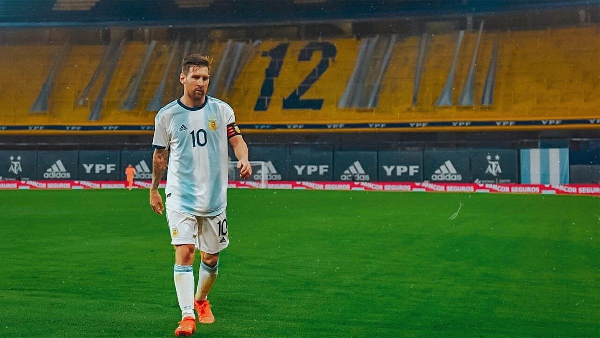 Lionel Messi volverá a jugar en la cancha de Boca, a sala llena.
