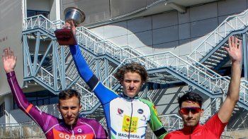 Lautaro Peñalver se quedó con la cuarta fecha que se corrió en el velódromo