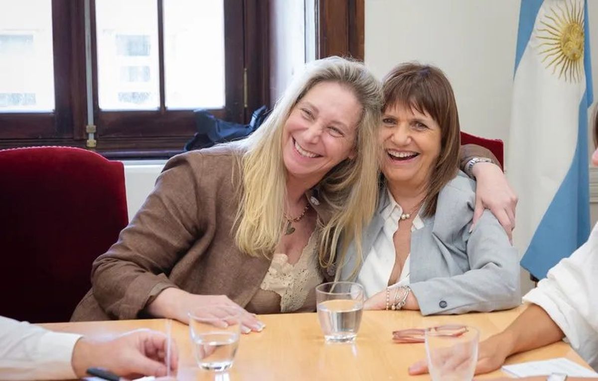 Karina Milei y Patricia Bullrich. Karina Milei y Patricia Bullrich.