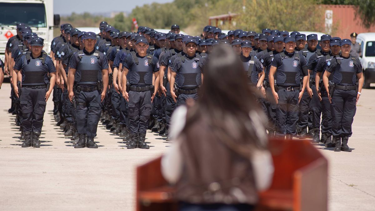 La ministra Mercedes Rus destacó la labor de la Policía.