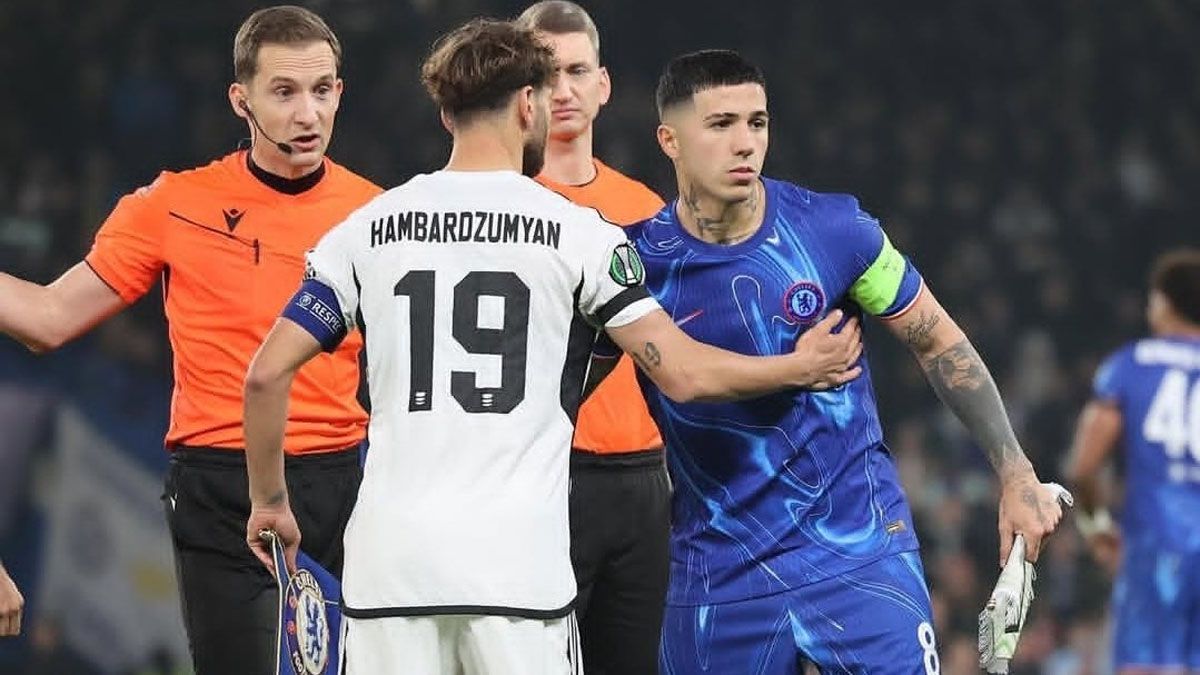 Enzo Fernández es finalista de la Europa League.