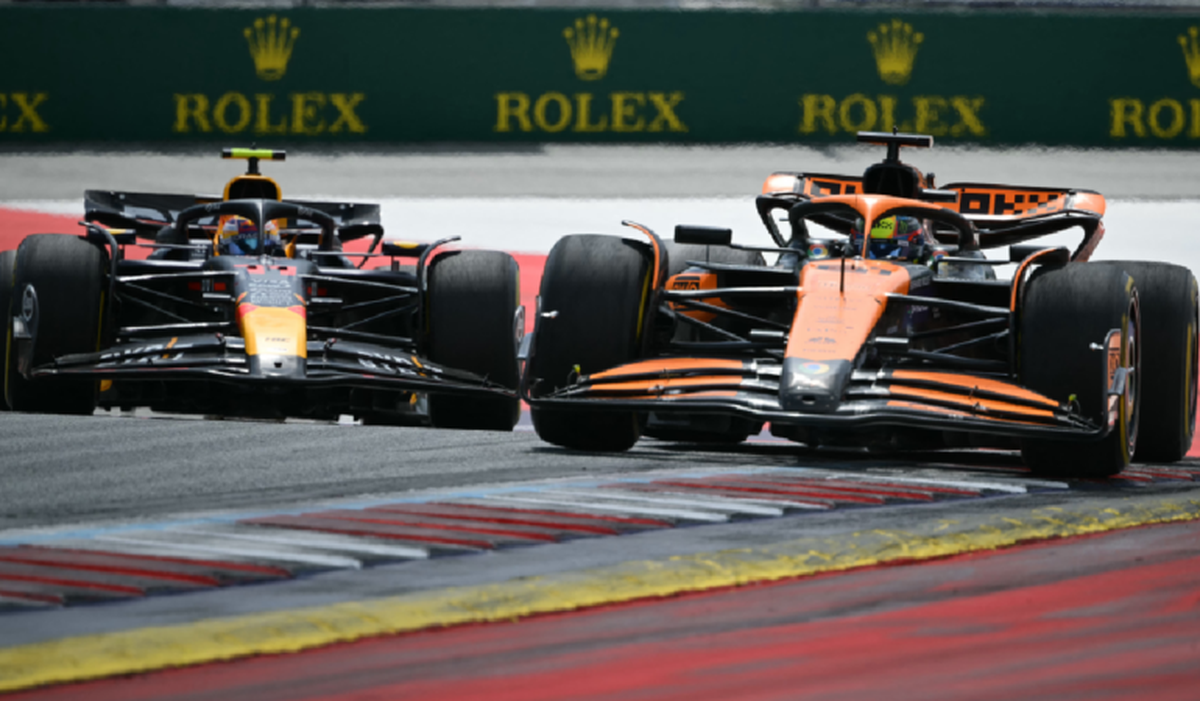 Norris y Verstappen protagonizaron el choque de la jornada en Austria y la competencia quedó ríspida tras las declaraciones del primero. Norris y Verstappen protagonizaron el choque de la jornada en Austria y la competencia quedó ríspida tras las declaraciones del primero. 