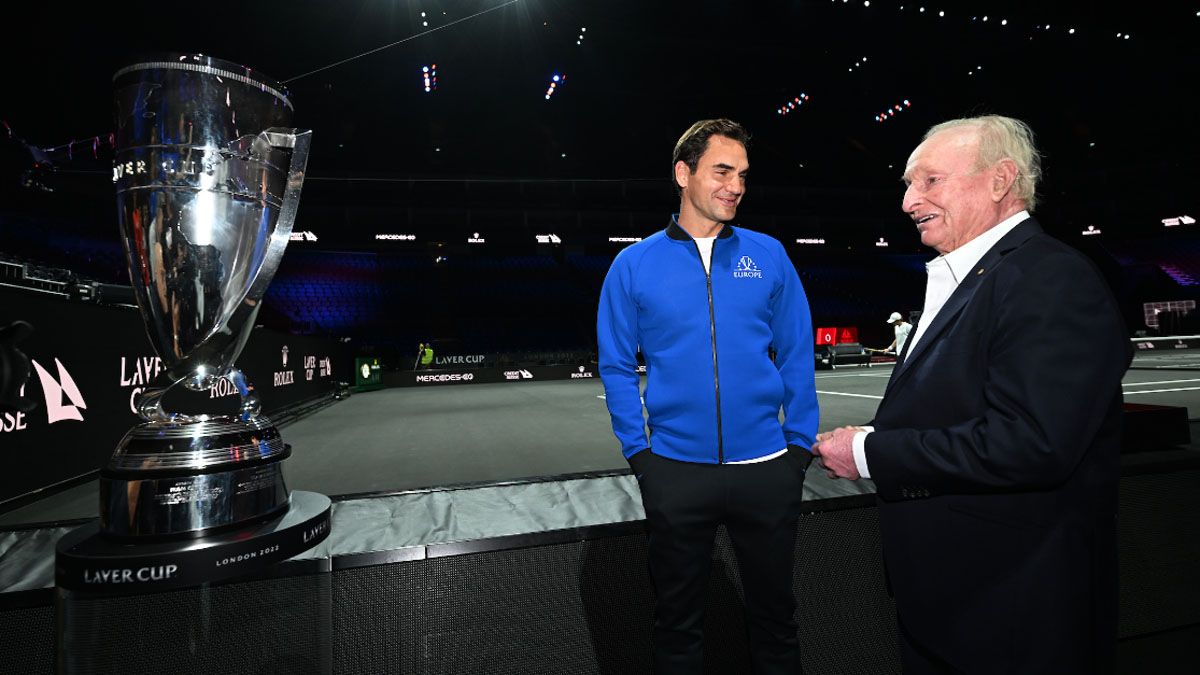 Roger Federer, Rod Laver y la Laver Cup