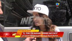 Lali y una fina ironía para responderle a Mariano Martínez: No sé si un ángel