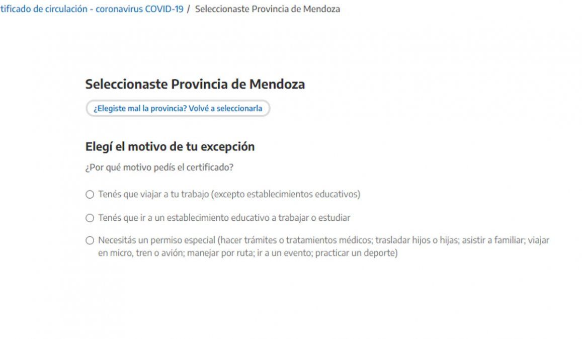 Permiso para circular: sacar el Certificado de circulación en Mendoza