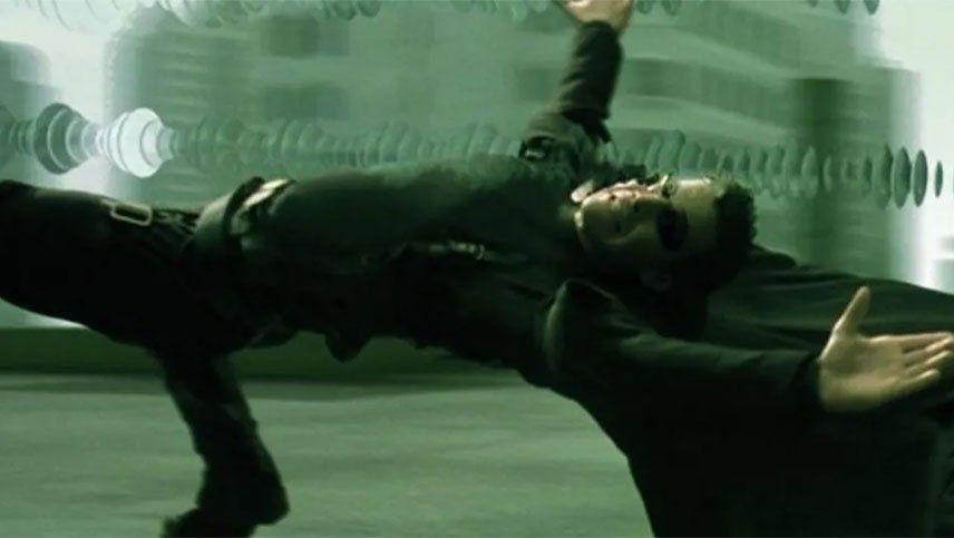 El nuevo look de Keanu Reeves en Matrix 4