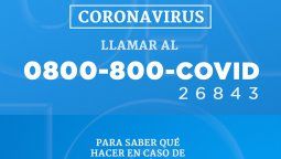 Coronavirus: hay un 0800 gratuito para denunciar a los que no cumplen con el aislamiento