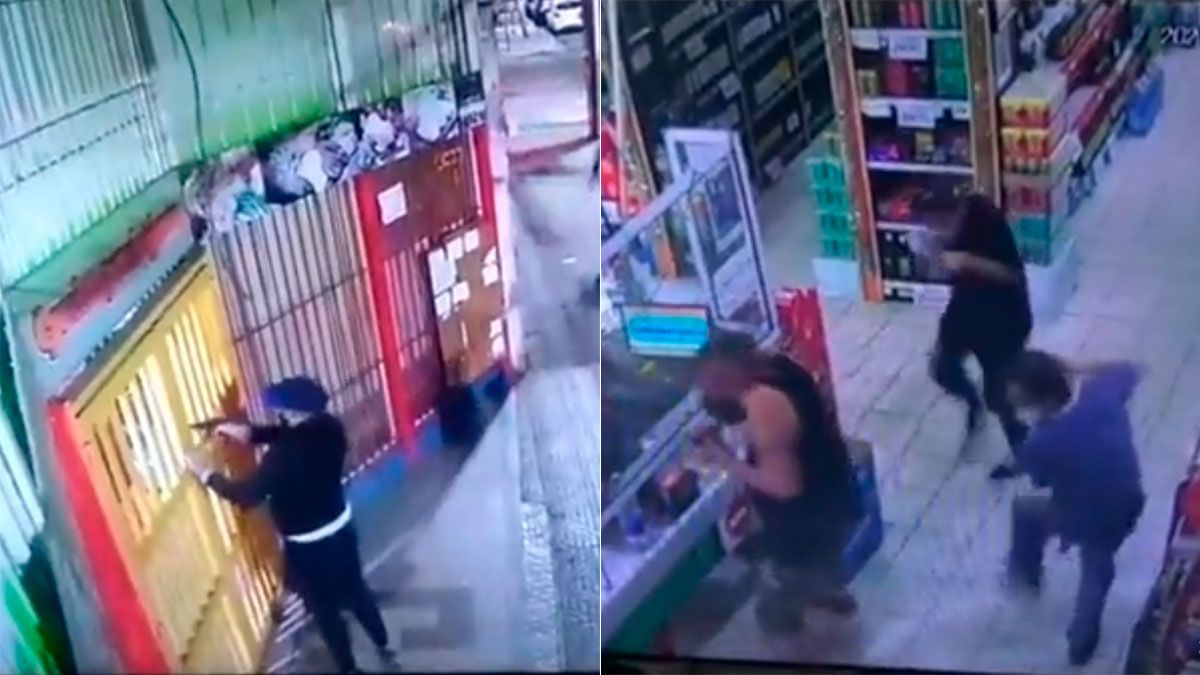 En Morón el dueño de un supermercado chino fue atacado a balazos.