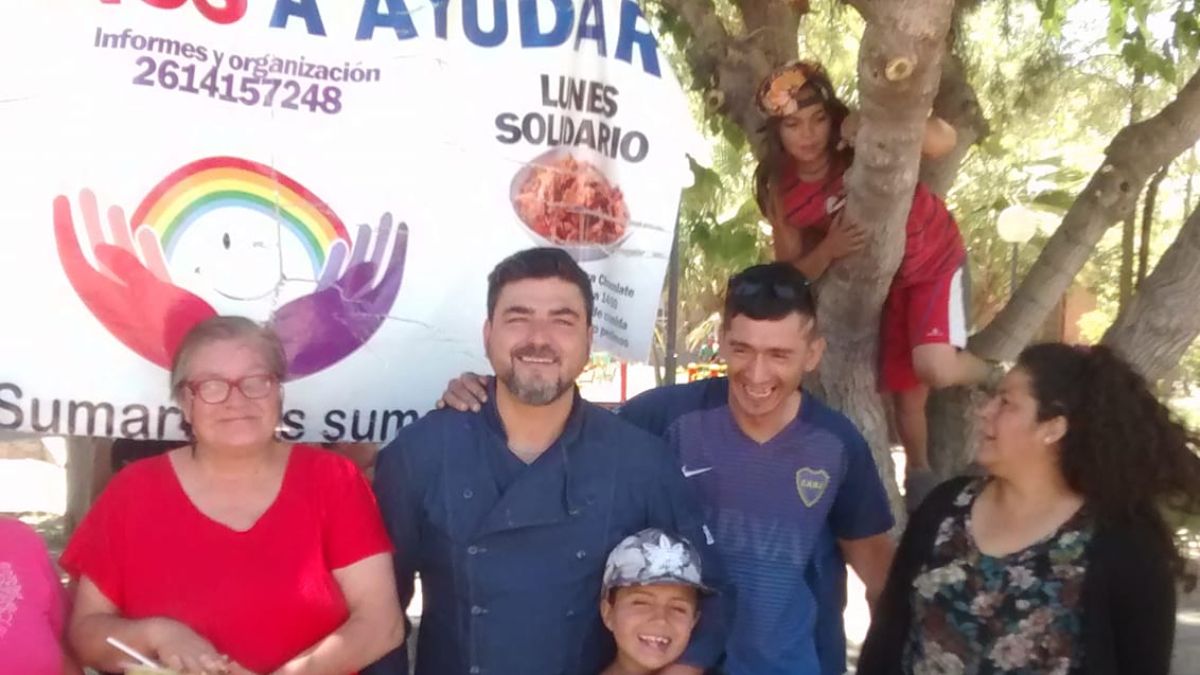 Solidaridad: el chef que deleita a mendocinos necesitados