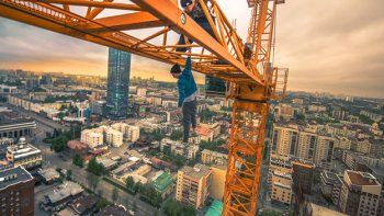 No aptas si tenés vértigo: fotos desde las alturas de las ciudades